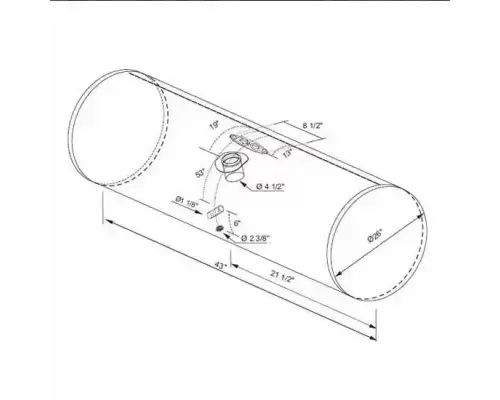 Peterbilt 379 Fuel Tank