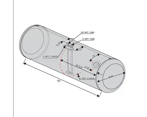 Peterbilt 379 Fuel Tank