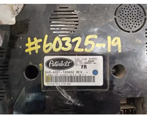 Peterbilt 379 Instrument Cluster