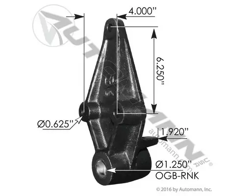 Spring Hanger PETERBILT 379 LKQ Evans Heavy Truck Parts