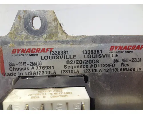 Peterbilt 384 Dash Assembly