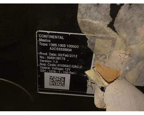 Peterbilt 384 Electrical Misc. Parts