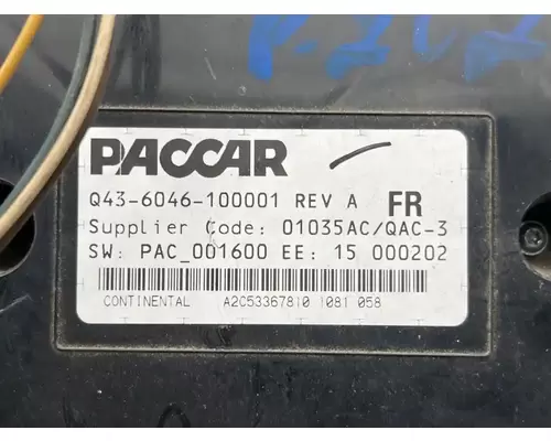 Peterbilt 384 Instrument Cluster