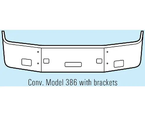 Bumper Assembly, Front Peterbilt 386 Vander Haags Inc Cb