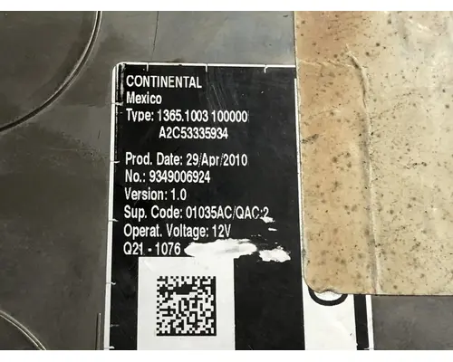 Peterbilt 386 Electrical Misc. Parts