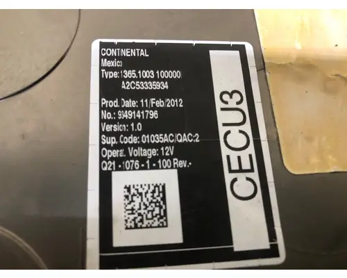 Peterbilt 386 Electrical Misc. Parts