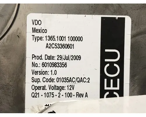 Peterbilt 387 Electrical Misc. Parts