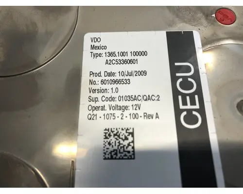 Peterbilt 387 Electrical Misc. Parts