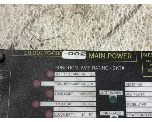 Peterbilt 387 Electrical Misc. Parts