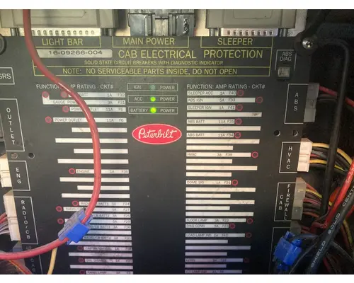 Peterbilt 387 Electrical Misc. Parts