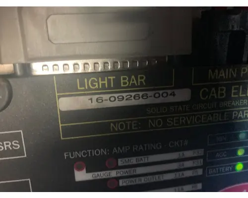 Peterbilt 387 Electrical Misc. Parts