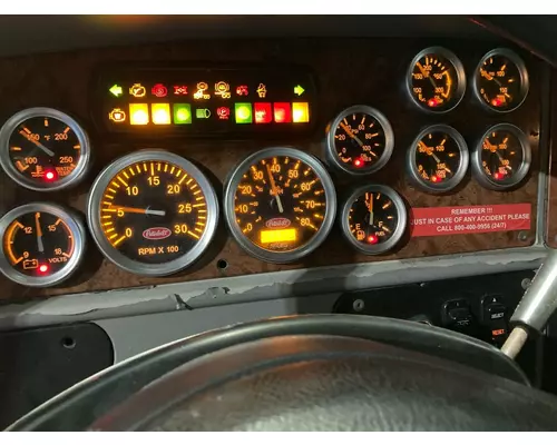 Peterbilt 387 Instrument Cluster