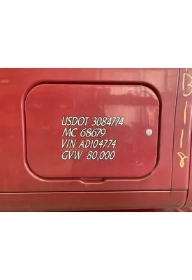 Peterbilt 387 Sleeper Door