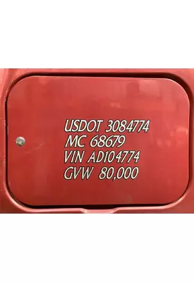 Peterbilt 387 Sleeper Door