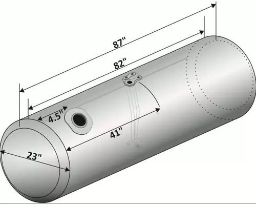 Fuel Tank PETERBILT 389 2006-2024 LKQ Western Truck Parts