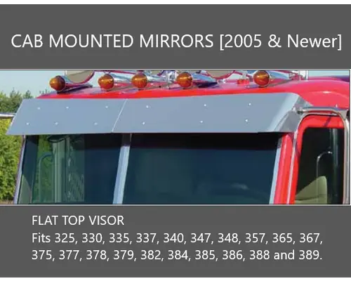 Sun Visor (External) PETERBILT 389 LKQ Western Truck Parts