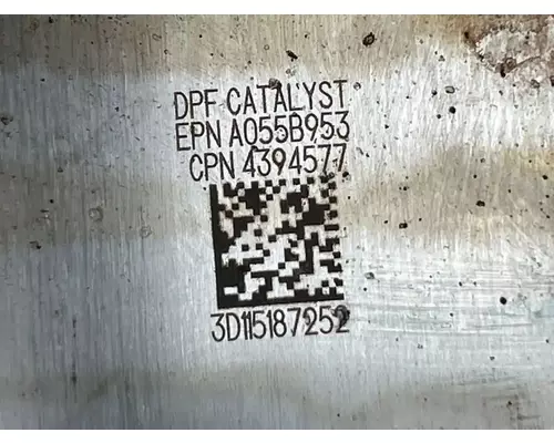 Peterbilt 389 DPF (Diesel Particulate Filter)
