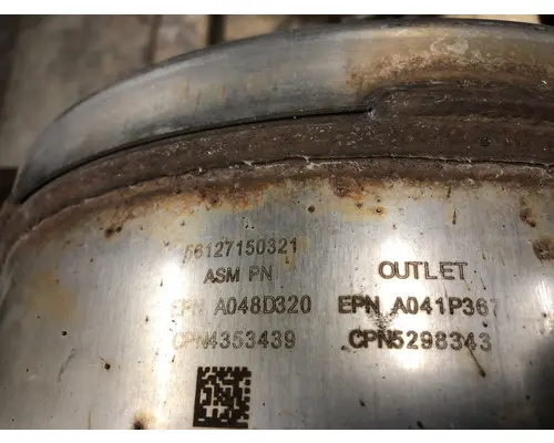 Peterbilt 389 Exhaust DPF Assembly