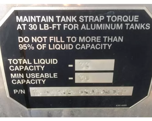 Peterbilt 389 Fuel Tank