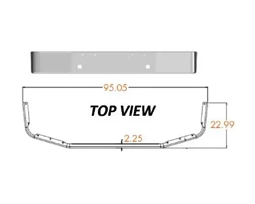 Bumper Assembly, Front PETERBILT 567 2013-2024 LKQ Heavy Truck Maryland