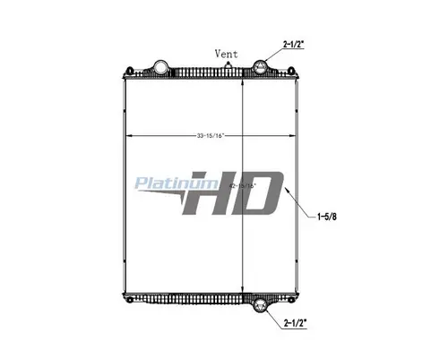 Radiator PETERBILT 579 Next Gen Frontier Truck Parts