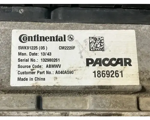Peterbilt 579 ACM Aftertreatment Control Module