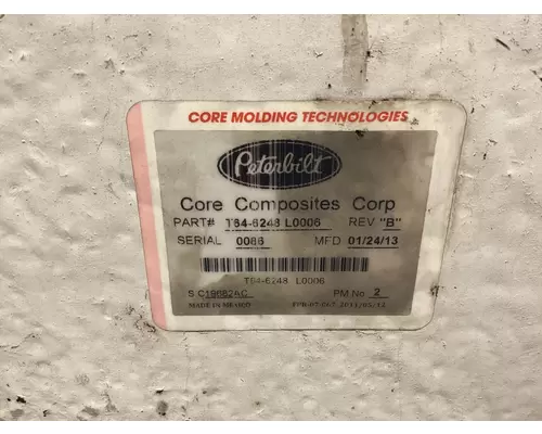 Peterbilt 579 Body, Misc. Parts