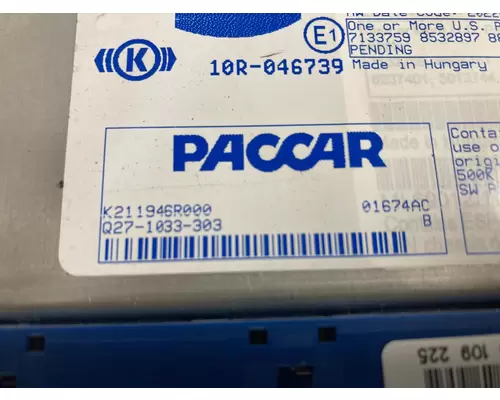Peterbilt 579 Brake Control Module (ABS)