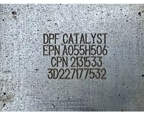 Peterbilt 579 DPF (Diesel Particulate Filter)