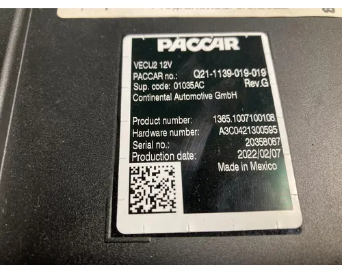 Peterbilt 579 Electrical Misc. Parts