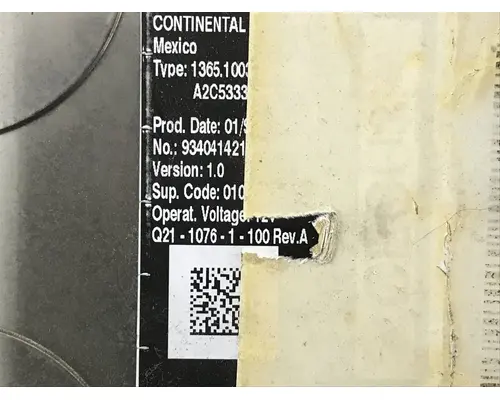 Peterbilt 579 Electrical Misc. Parts