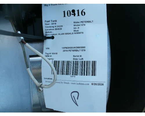 Fuel Tank PETERBILT 579 Big 3 Truck Parts, LLC