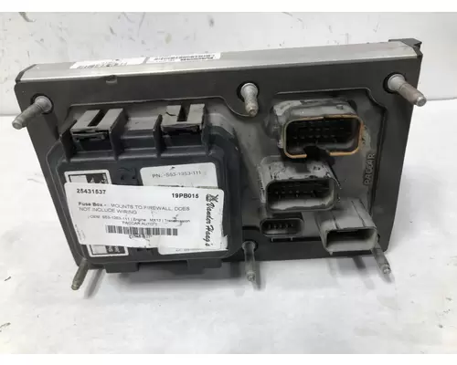 Peterbilt 579 Fuse Box