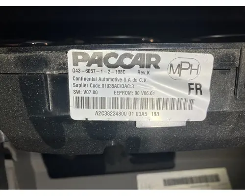 Peterbilt 579 Instrument Cluster