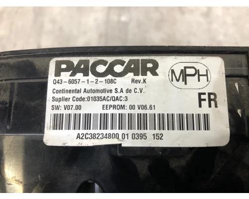Peterbilt 579 Instrument Cluster