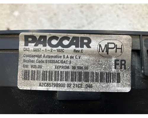 Peterbilt 579 Instrument Cluster