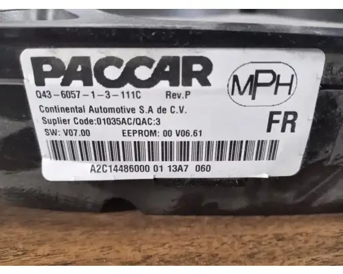 Peterbilt 579 Instrument Cluster