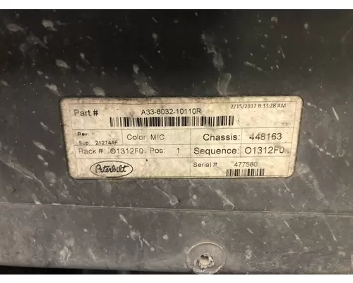 Peterbilt 579 Skirt
