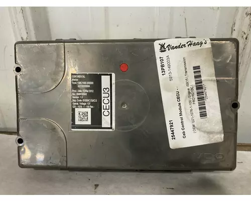 ECM (HVAC) Peterbilt 587 Vander Haags Inc WM