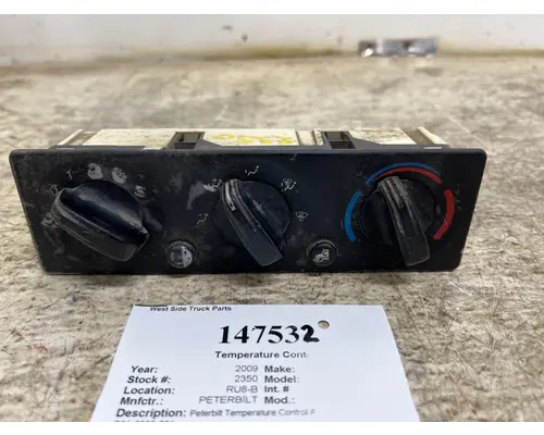 Temperature Control PETERBILT Q21-6000-001 West Side Truck Parts