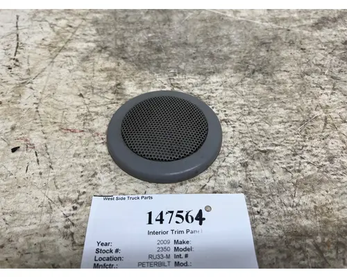 Interior Trim Panel PETERBILT S45-6015-221 West Side Truck Parts