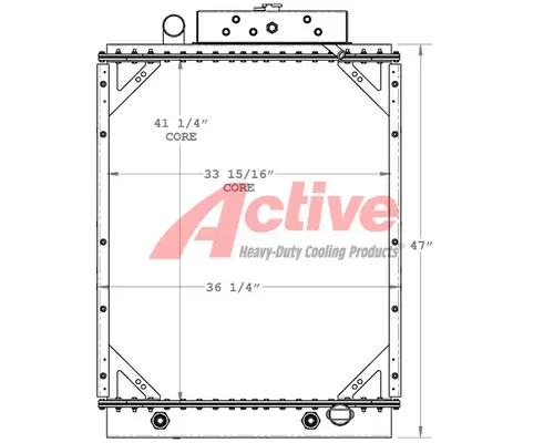 Pierce ARROW XT Radiator