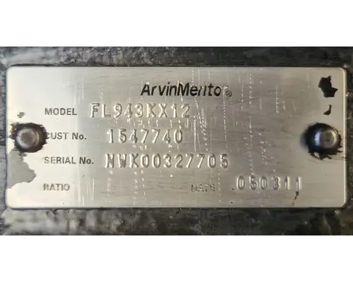 Pierce Arrow XT Axle Assy, Fr (4WD)