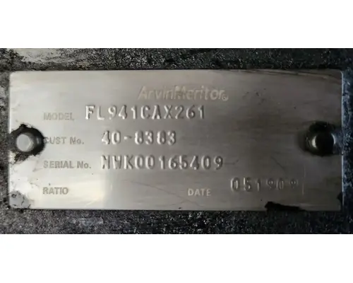Pierce Custom Contender Axle Assy, Fr (4WD)