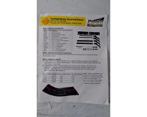 Pinnacle  Body Parts, Misc.