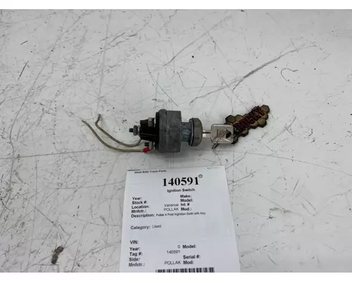 Ignition Switch POLLAK  West Side Truck Parts