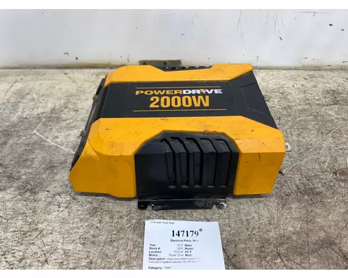 Power Drive PD2000 Electrical Parts, Misc.