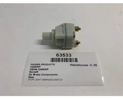 Air Brake Components POWER PRODUCTS 228600P West Side Truck Parts