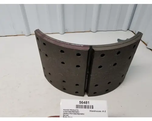 Brake Shoes POWER PRODUCTS OTR4726E2REDNEW West Side Truck Parts