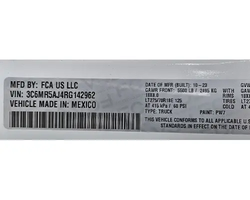 RAM 2500HD Used Trucks